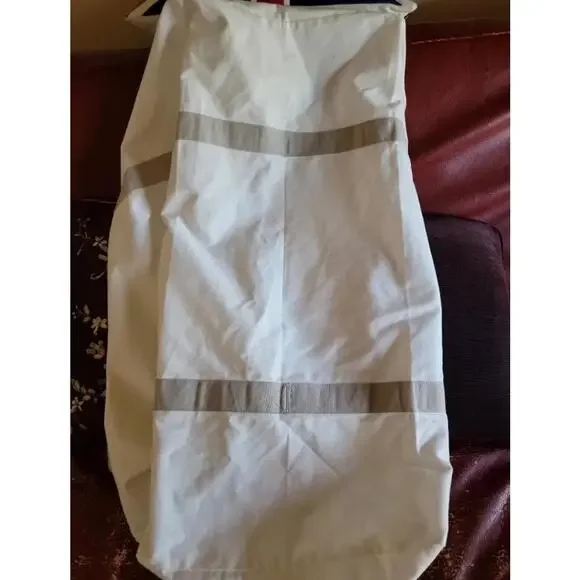 RIMOWA Laundry Tote bag Luggage XL Canvas H 23" X D14"X W 31" White/gray   #C2 - Picture 7 of 11